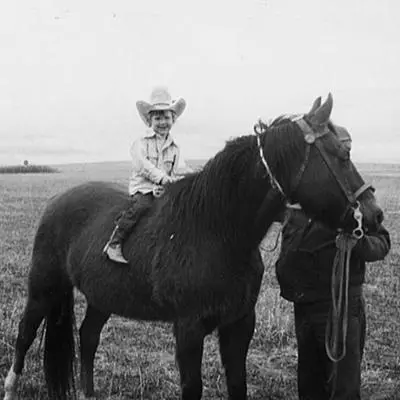 Ive been a cowboy pretty much from birth Look at those fine boots I wore as a - фото 4