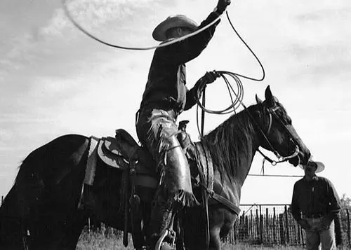 Youre not a real cowboy until you learn to lasso And I eventually got to - фото 6