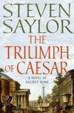 Steven Saylor The Triumph Of Caesar обложка книги