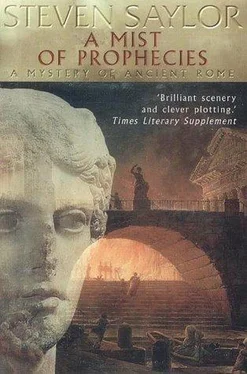 Steven Saylor A Mist of Prophecies обложка книги