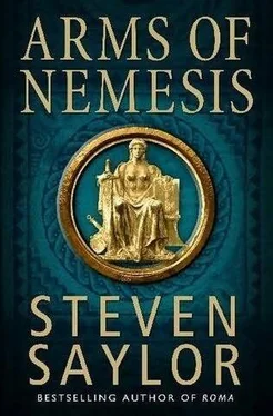 Steven Saylor Arms of Nemesis обложка книги