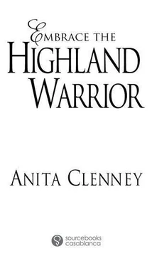 Anita Clenney Embrace the Highland Warrior обложка книги