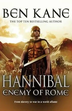 Ben Kane Hannibal: Enemy of Rome обложка книги