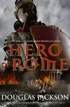 Douglas Jackson Hero of Rome обложка книги