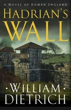 William Dietrich Hadrian's wall обложка книги