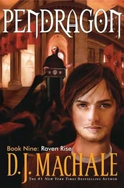 D. MacHale Raven Rise обложка книги