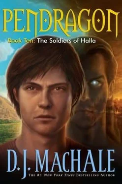 D. MacHale The Soldiers of Halla обложка книги