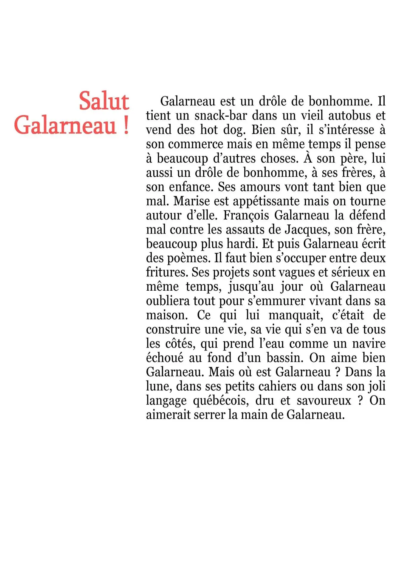 Pour Maurice Nadeau celui de SaintHenri Il fallut que Colomb partît avec - фото 1