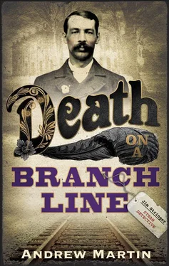 Andrew Martin Death on a Branch line обложка книги