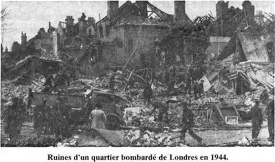 Les V1 ces bombes volantes doodlebugs sabattent sur Londres au rythme - фото 39