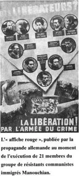 Sur une affiche rouge les portraits de 10 dentre eux hirsutes - фото 9
