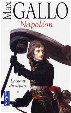 Max Gallo Napoléon. Le chant du départ обложка книги