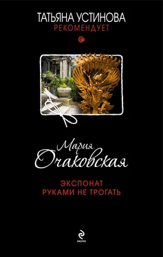 Мария Очаковская Экспонат руками не трогать обложка книги