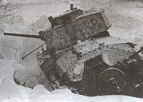 Разбитая немецкая техника Район Серпухова Зима 194142 г Наспех - фото 42