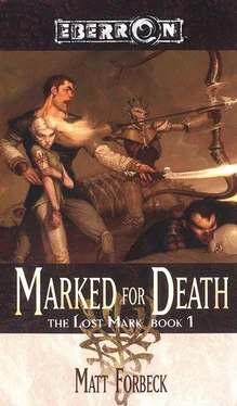 Matt Forbeck Marked for Death обложка книги