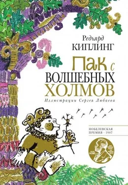 Редьярд Киплинг Пак с Волшебных холмов обложка книги