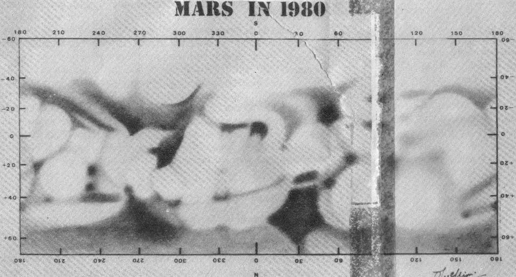 Рис 105 Карта Марса составленная Р Маккимом на основе наблюдений - фото 50