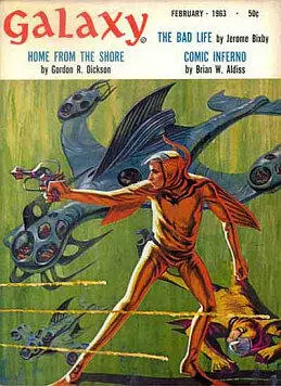 Обложка журнала Galaxy Magazine February 1963 - фото 1