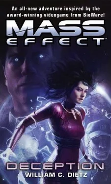 Уильям Дитц Mass Effect: Обман обложка книги