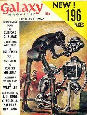 Обложка журнала Galaxy Magazine February 1959 На обложке иллюстрация к - фото 1
