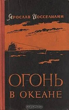 Ярослав Иосселиани Огонь в океане обложка книги