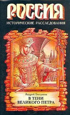 Андрей Богданов В тени Великого Петра обложка книги