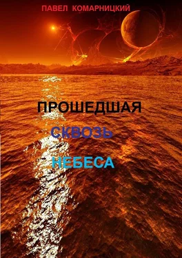 Павел Комарницкий Прошедшая сквозь небеса обложка книги