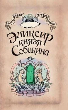 Ольга Лукас Элексир князя Собакина обложка книги