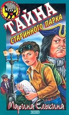 Марина Елькина Тайна старинного парка обложка книги