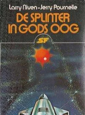 Larry Niven De splinter in gods oog обложка книги