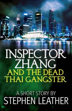 Stephen Leather Inspector Zhang and the dead Thai gangster обложка книги