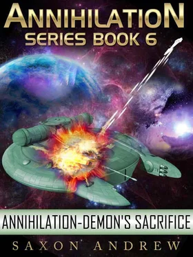 Andrew Saxon Demon's sacrifice обложка книги