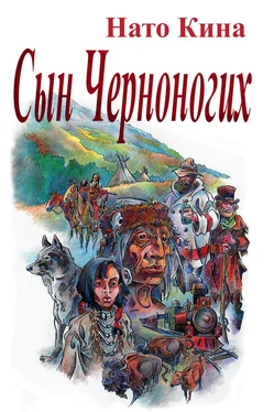 Нато Кина СЫН ЧЕРНОНОГИХ обложка книги