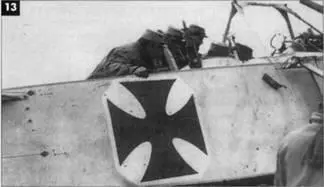 13 Albatros CI с нестандартными опознавательными знаками март 1916 - фото 13