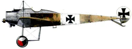 Fokker EIV вероятно 12215 Wr 385 из КЕК Сиври летчик облт Освальд - фото 26