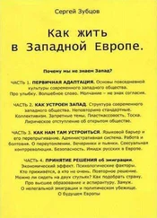 Сергей Зубцов - Как жить в Западной Европе