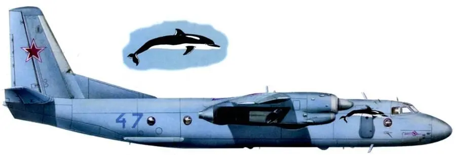 Ан26 Голубой 47 зав 9209 транспортного авиаполка 8ВС ЧФ Аэродром Кача - фото 94