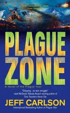 Jeff Carlson Plague Zone обложка книги