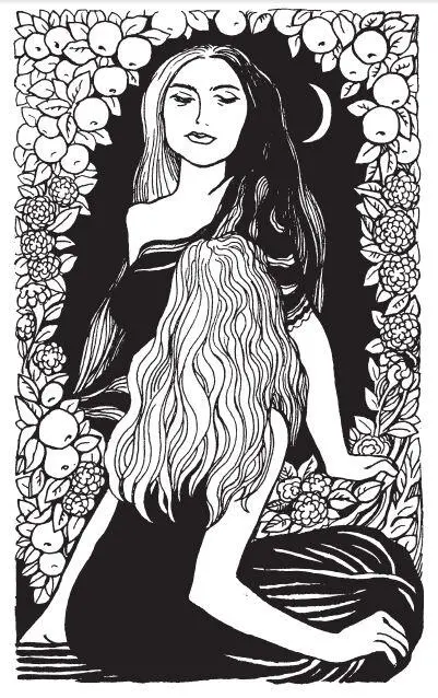 Они повскакали со своих мест и пели раскачиваясь женщины в голубом бархате - фото 48