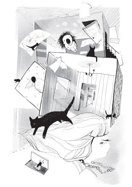 Пятая внезапно войдёт в свою спальню а там среди белых летучих занавесок её - фото 68