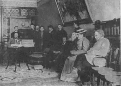 Л Н Толстой в магазине Циммермана В гостях у Гольденвейзера 1905 г - фото 80