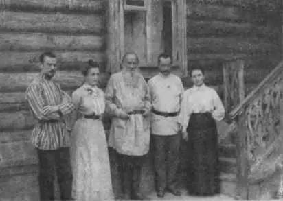 В гостях у Гольденвейзера 1905 г Один из черновых вариантов портрета - фото 81