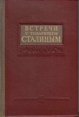 Коллектив авторов Встречи со Сталиным обложка книги