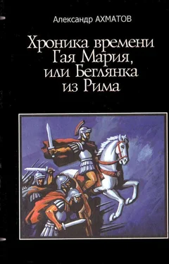 Александр Ахматов Хроника времен Гая Мария, или Беглянка из Рима обложка книги