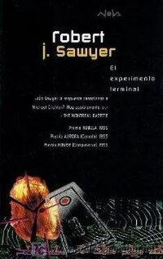 Robert Sawyer El experimento terminal обложка книги