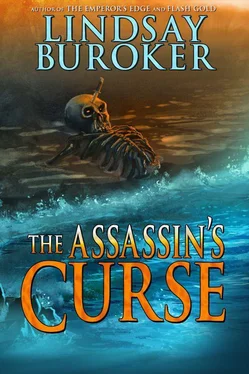 Lindsay Buroker The assassin curse обложка книги