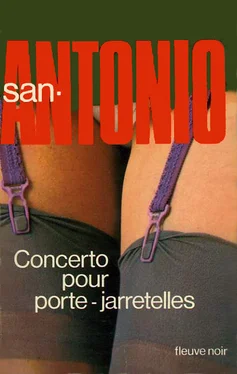 Frédéric Dard Concerto pour porte-jarretelles обложка книги