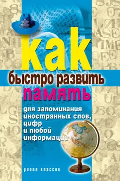 Елена Разумовская Как быстро развить память для запоминания иностранных слов, цифр и любой информации