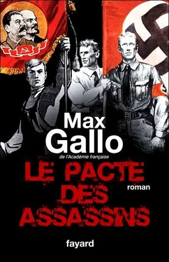 Max Gallo Le pacte des assassins обложка книги