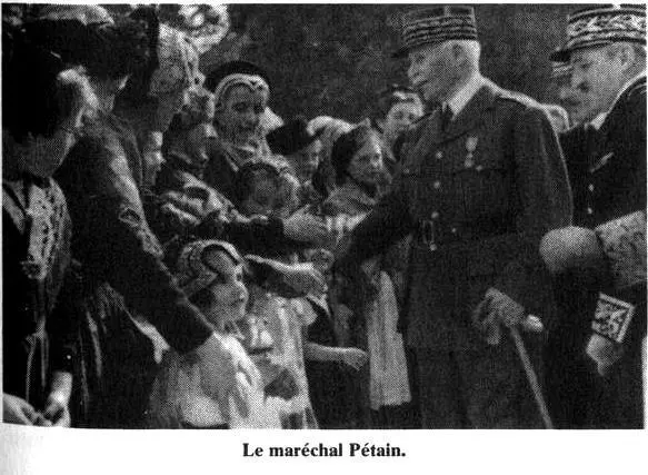 Pétain aime le pouvoir Il joue de sa surdité pour ne pas répondre à Flandin - фото 13